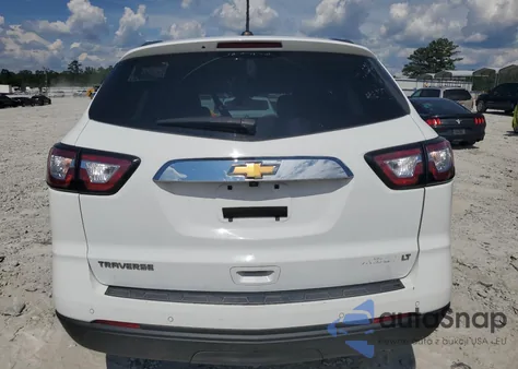 2017 Chevrolet Traverse Lt z USA, uszkodzony, nr VIN 1GNKRGKD6HJ346347
